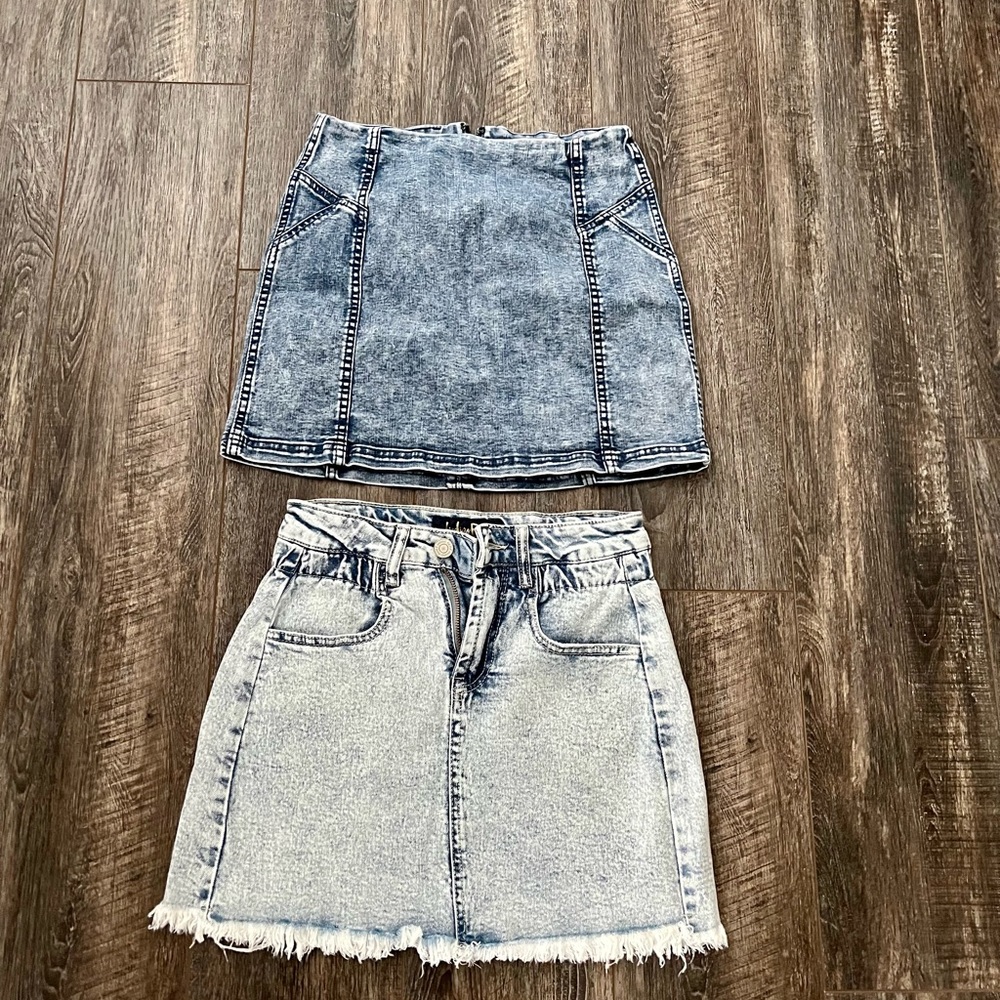 Jean Skirts (2)